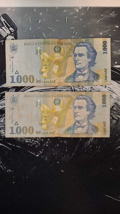 bacnote de 500 si 1000 lei