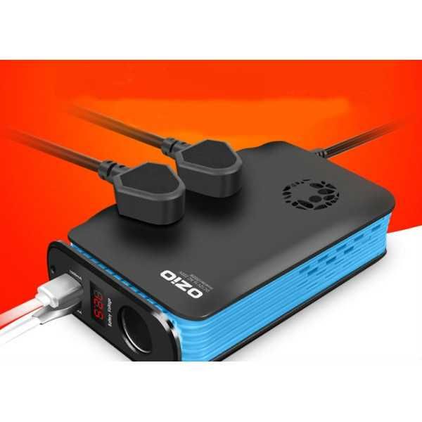 Автомобилен Инвертор модифицирана синусоида OZIO 200W