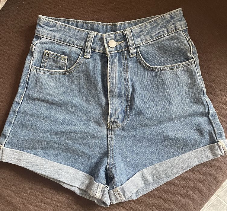 Дънкови къси панталонки