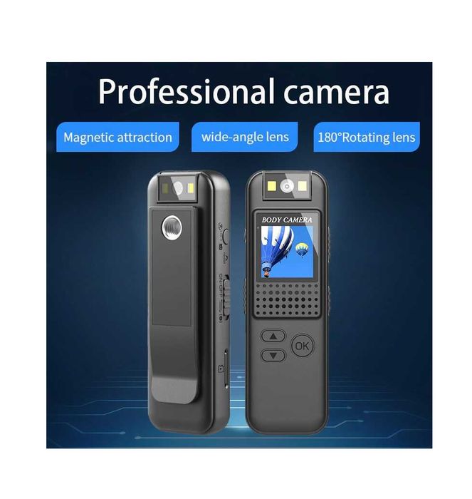 Цифровая камера FHD 1080P. Видеорегистратор ночного видения. 2026г