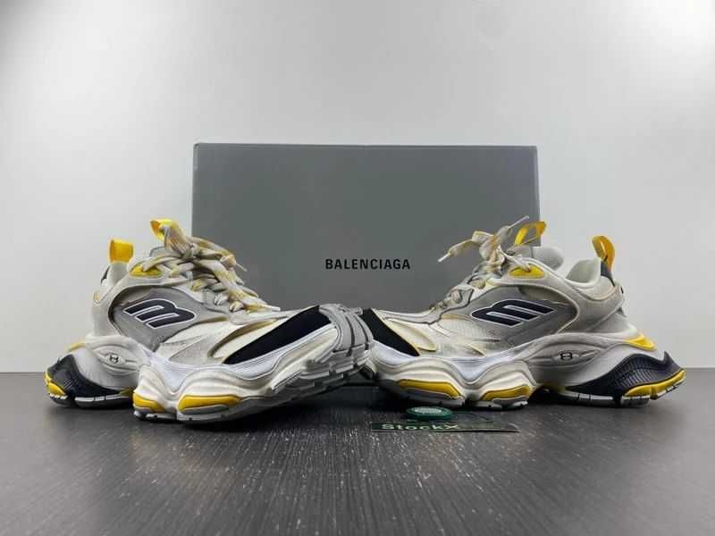 Balenciaga Cargo Sneaker Grey Black Yellow Black/Dark Grey
