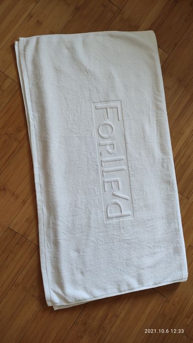 Простынь махровая 100х210 см