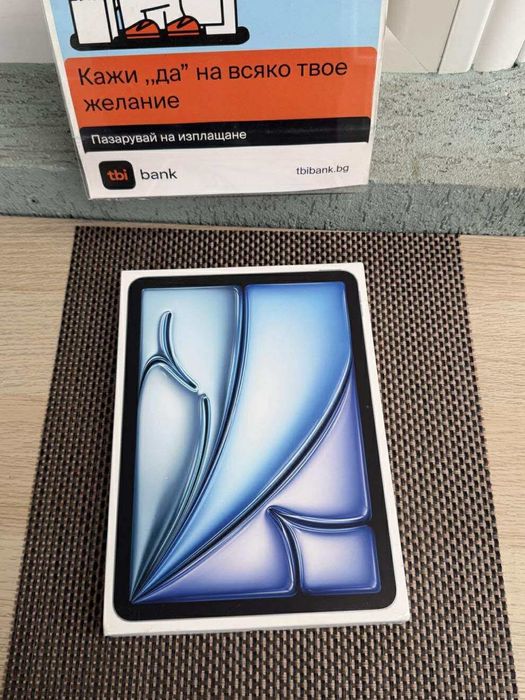 Лизинг! 25€/м Apple iPad Air 11’ M3 256GB / WiFi / BLUE