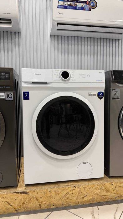 Стиральная машина от Midea MF100W70/W‑C  (7 кг) + САМЫЕ НИЗКИЕ ЦЕНЫ