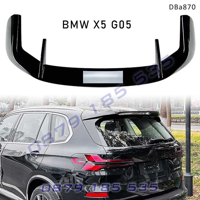 Заден лип спойлер багажник BMW X5 G05 19+ тунинг бмв х5 г05 крило