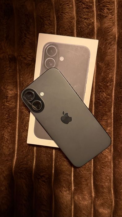 iPhone 16 256GB Black  – Отличен СЪСТОЯНИЕ ! 91% Батерия / Кутия