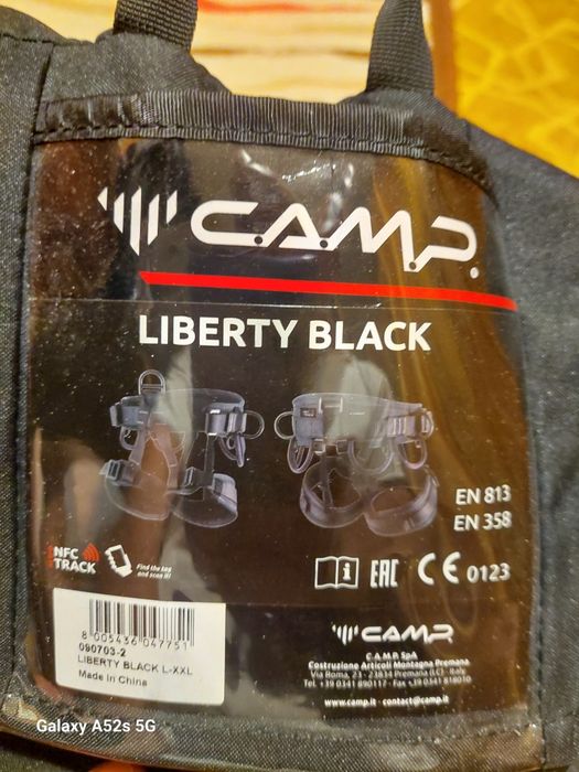 Сбруя Camp, чисто нова + подийом!