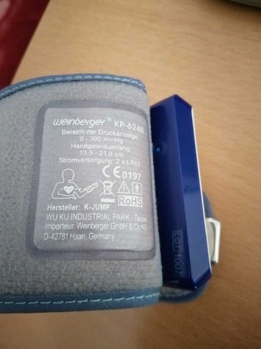 Апарат за кръвно налягане Weinberger
