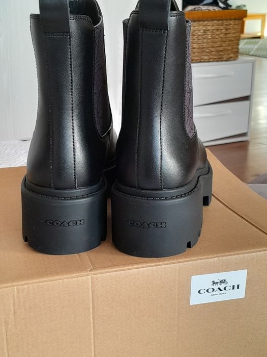 COACH - полусапожки от люксового американского бренда, 38-39 разм.