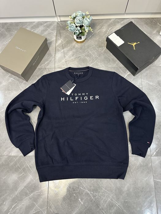 Bluza Tommy Hilfiger originala Bleumarin