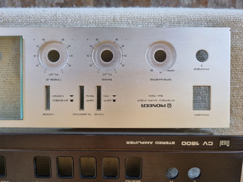 Pachet dif panouri frontale Amp Dual, Pioneer, Yamaha. Perfecta stare