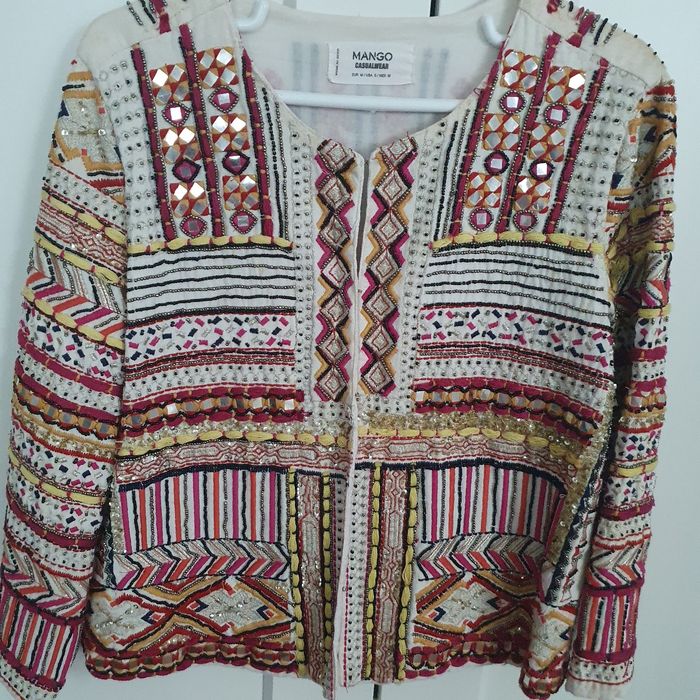 Sacou, model unicat, cu margele Mango, marimea M