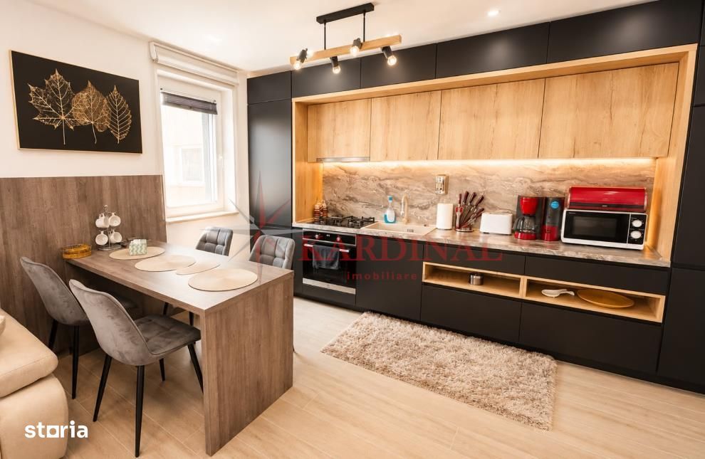Apartament 2 camere mobilat utilat -Urban Plaza- Parcare subterana