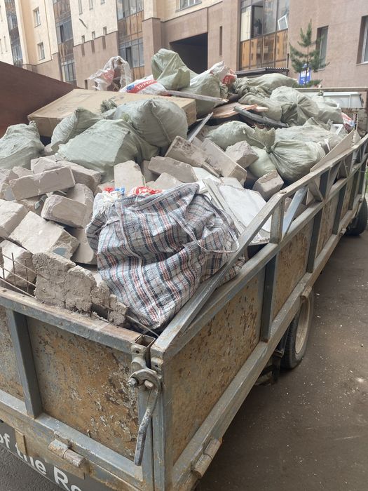 Газель открытая вывоз мусора