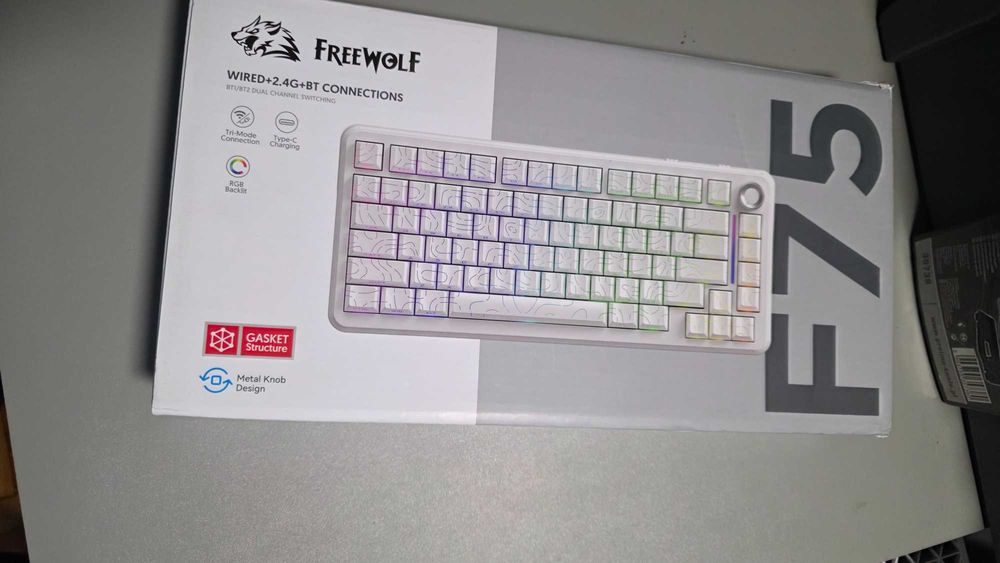 Tastaruri mecanice,Aula WIN68 HE(Hall-Effect)/60%, Aula F75/75%/wifi