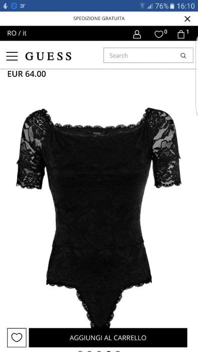 Body Guess din dantela