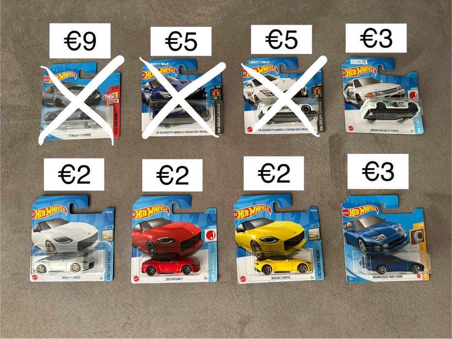 Hot Wheels - mainline BMW, Mercedes, Bentley, Lexus и др.