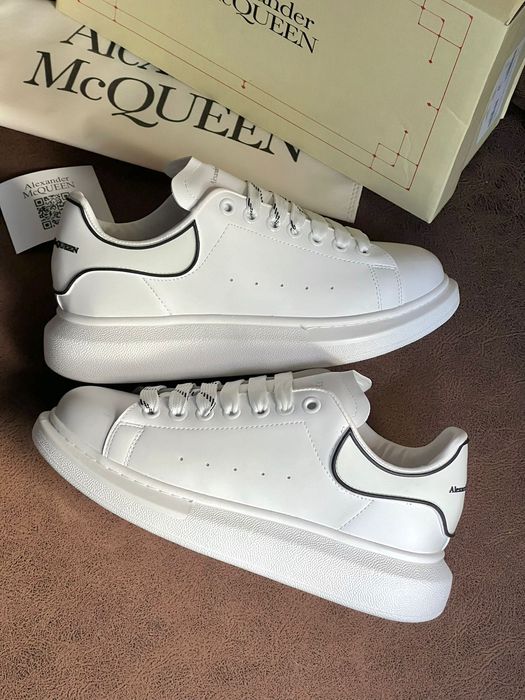 Adidasi Alexander M c Q u e e n Luxury White