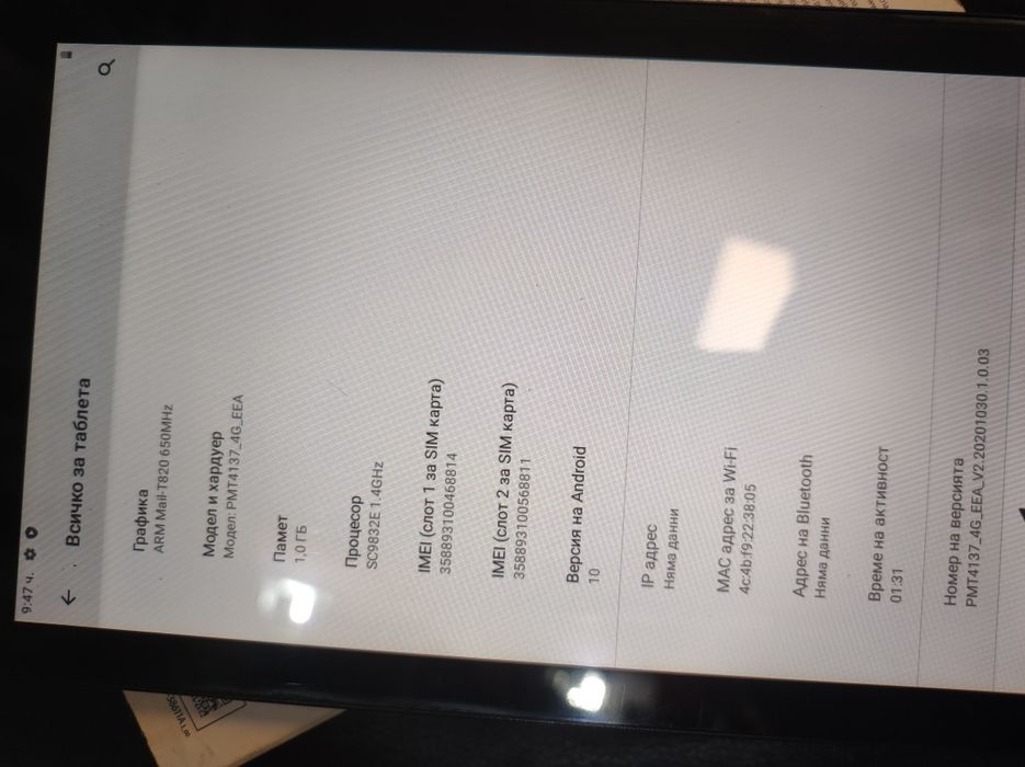 Prestigio 4157 ,сим карта