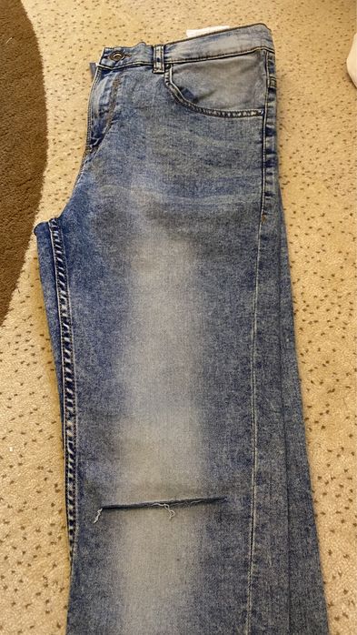 Джинсы ZARA из США Оригинал для подростка супер узкие размер 31 x 27