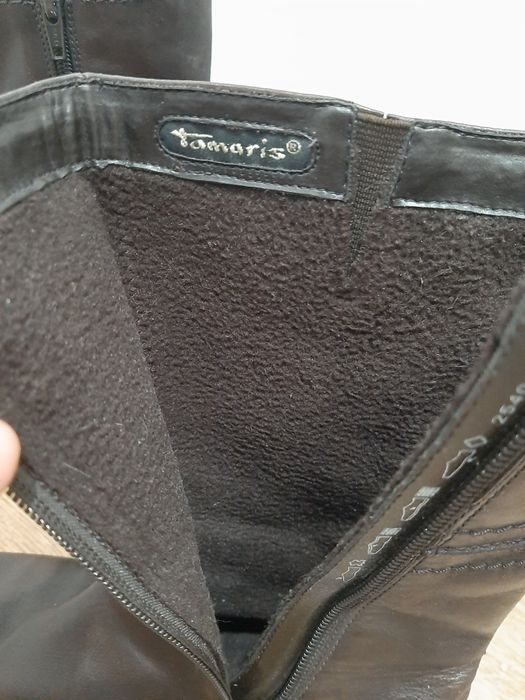 Ботиночки из кожи Tamaris