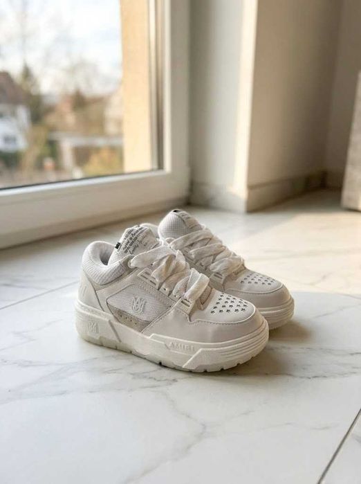 Adidasi AMIRI MA 1 Low - Full Alb - Full Box - PREMIUM