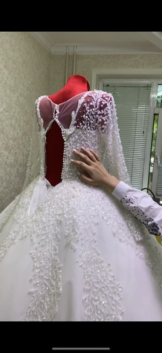 Свадебное платье в идеальном состоянии
