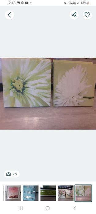 Tablouri canvas și tablouri cu rama