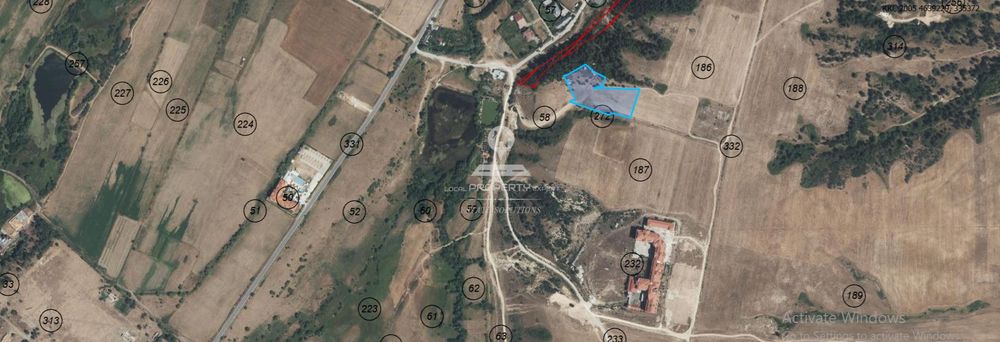 Парцел в Благоевград, област-с.Баня площ 8150 цена 240000