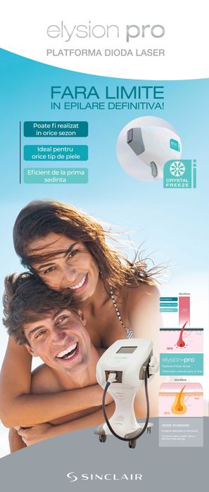 479 Ron Full Body Epilare Definitiva cu Laser Medical Elysion Pro