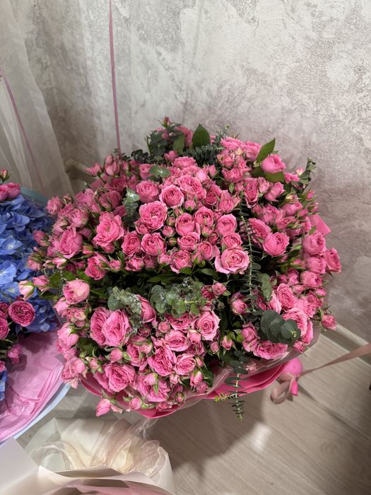 Цветы букет кустовые