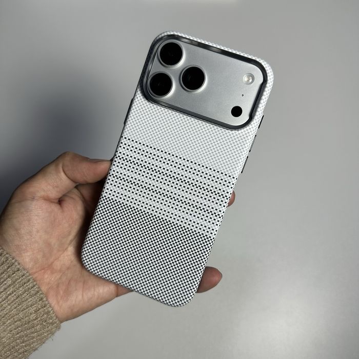 Чехол для iPhone 17 pro/ 17 Pro Max (Aramid Fiber)