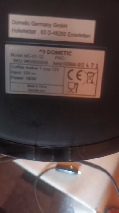 Кафе машина 12 v Dometic за къмпинг и кола