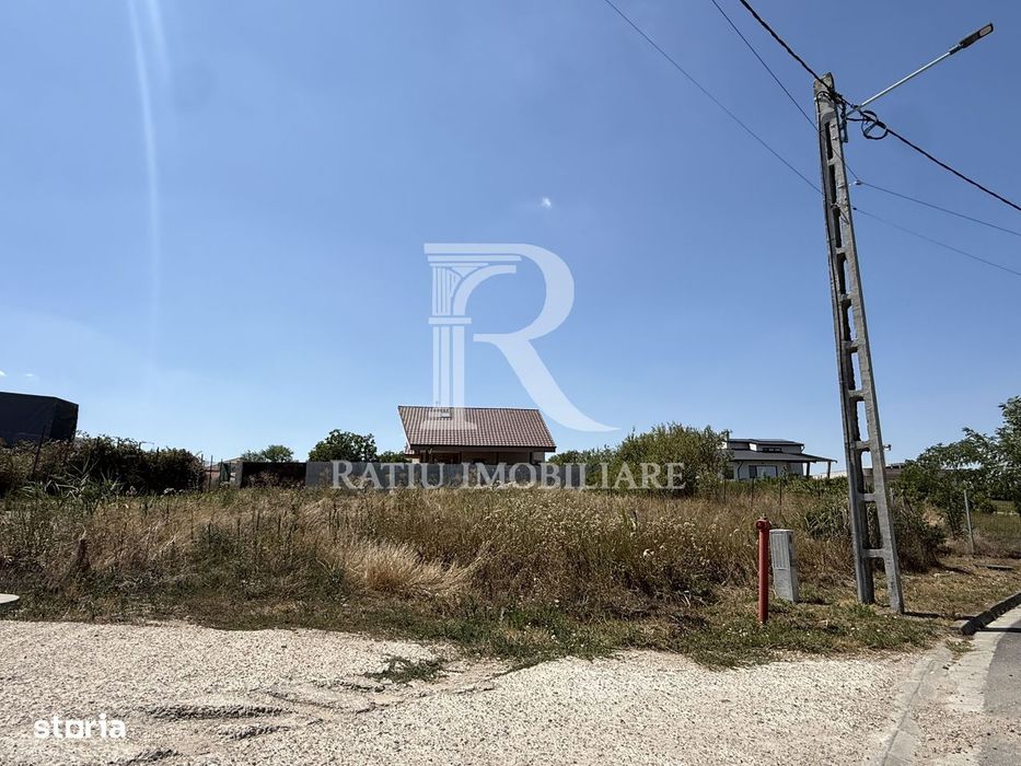 Teren 690 mp în Sânmartin | Utilități pe teren | Proiect Aprobat