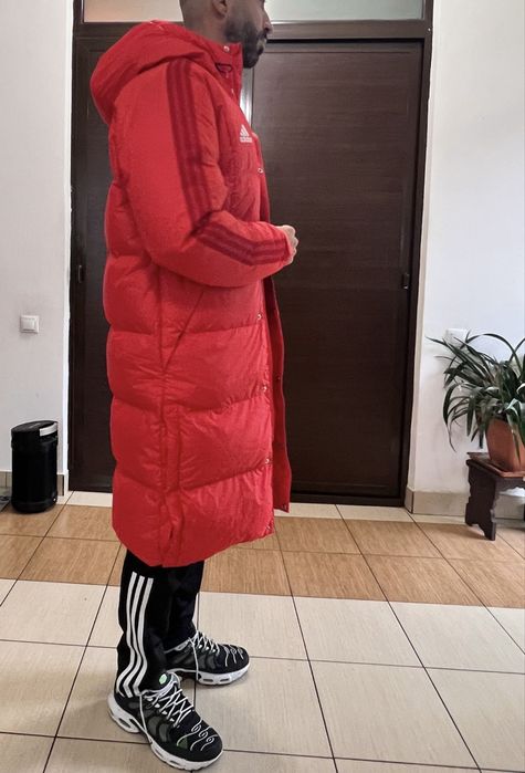 Geacǎ Adidas Bayern Munchen, lungǎ, antrenor, lungä , puf rațǎ, iarnǎ