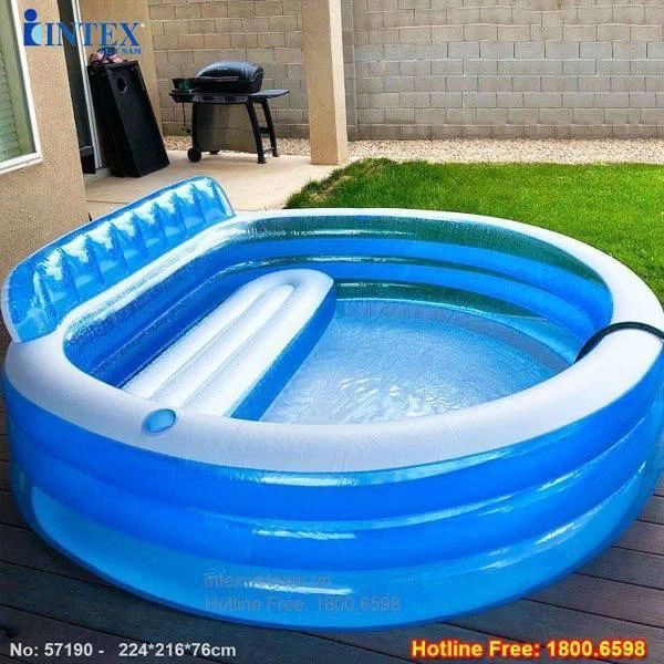 INTEX детский надувной бассейн 229×218 basseyn bolalar baseyni