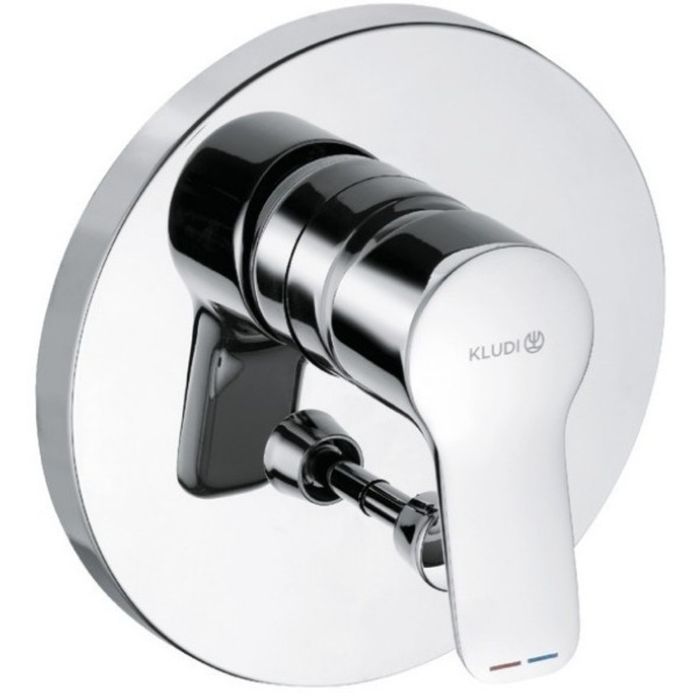 Kludi Pure&Easy Set 7 in 1 pentru dus incastrat, cu baterie de lavoar