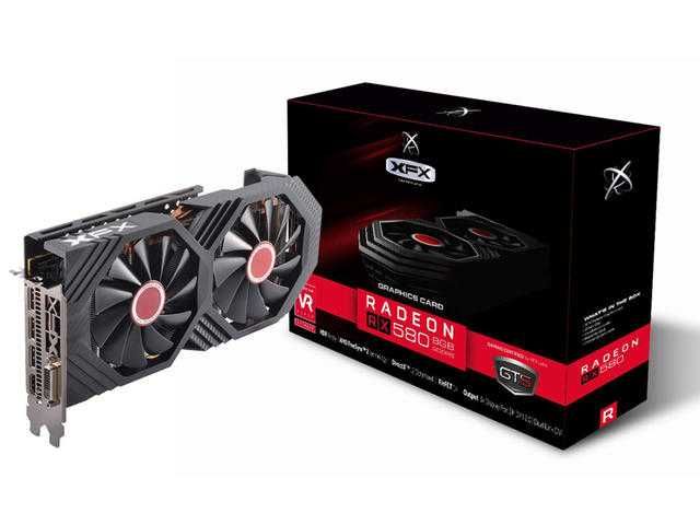 Видео карта 4 GB XFX Radeon RX 580 GTS 4 GB XXX Edition  в кутия