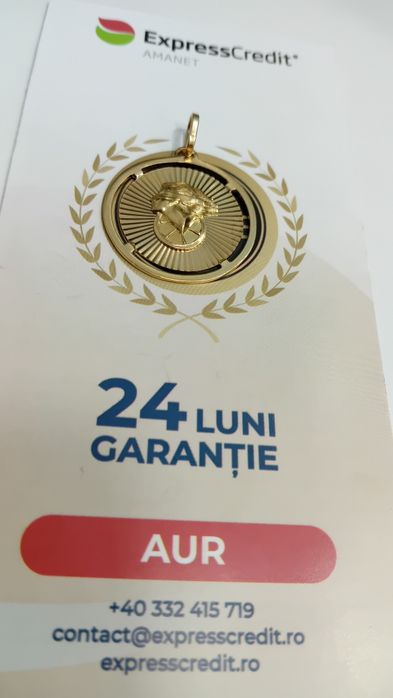 Medalion aur 18k(AG20 Dancu/b29990.4*20) Doar cu ridicare din agentie!