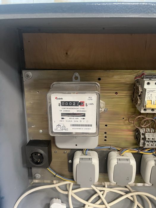 Tablou electric organizare de santier