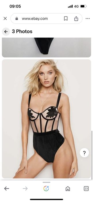 Lenjerie Victoria Secret tip body cu corset