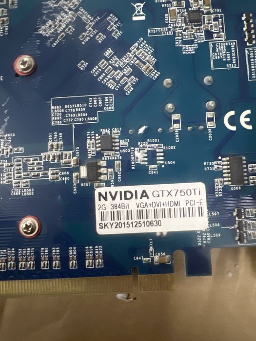Видеокарта gtx750ti