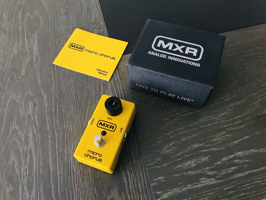 Ефект за китара MXR Micro Chorus!