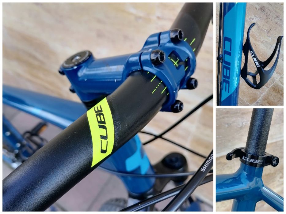 Cube Aim SL*XL размер*Хидравлични Спирачки*Като Нов*Германия