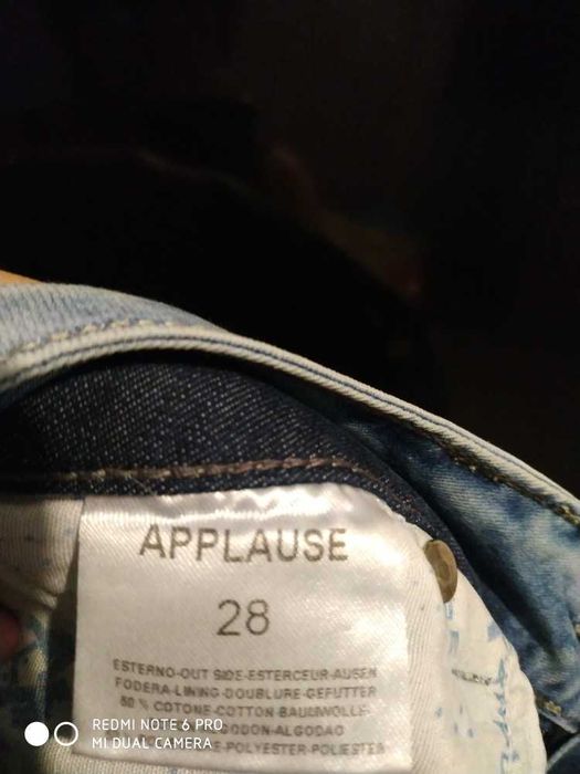 Юбка джинсовая со стразами,Турция