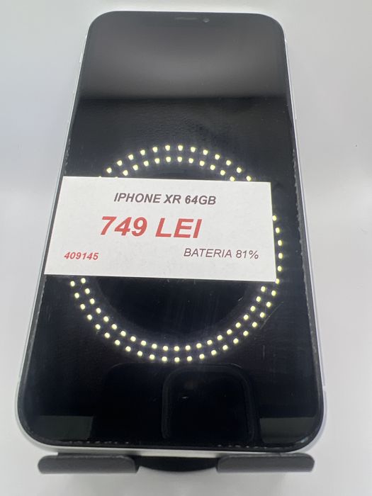 Iphone XR 64Gb, baterie 81%, Amanet Lazar Crangasi, 40914