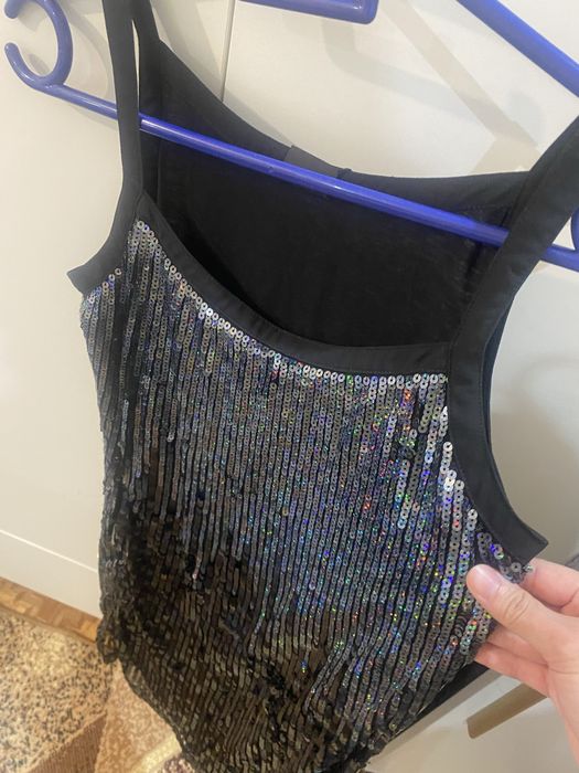 Новое вечернее платье с пайетками