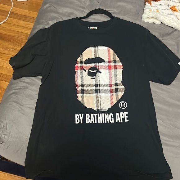 Черна тениска BAPE