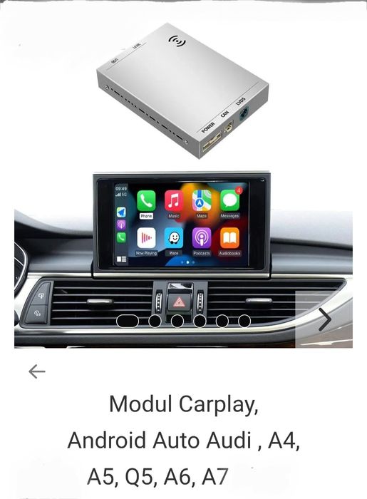 Carplay si android auto Audi