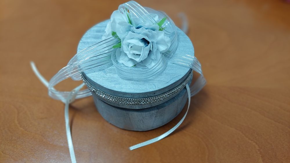 Кутия за пръстени за пред Обреден дом